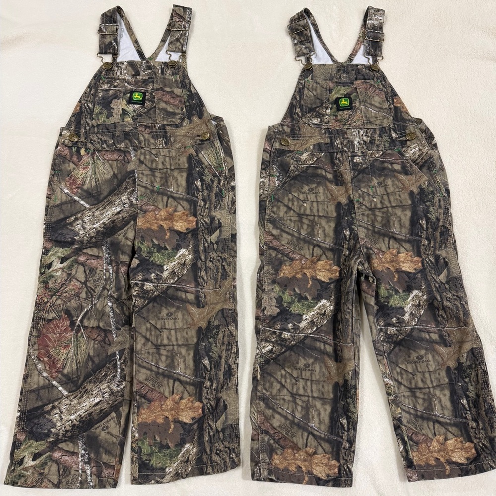 John Deere Camo Kids Overalls - Picture 2 of 8